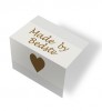 Labels for klær med midtfalslinje