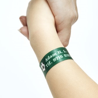 Personlig ID-armbånd for barn