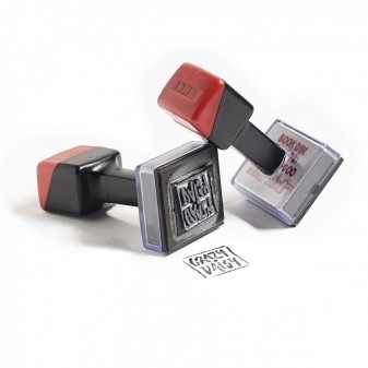 UV stempel med logo