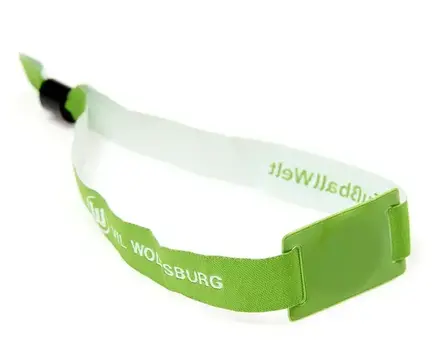 Festivalarmbånd med RFID og myk PVC-plate