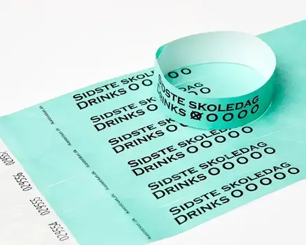 Avansert designer for Tyvek armbånd