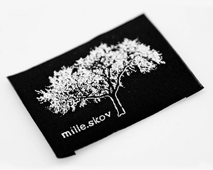 Avansert labeldesigner til klær