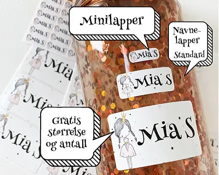 Babypakke (navnelapper)