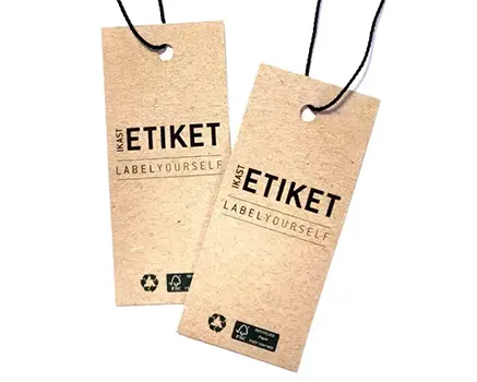 Bærekraftige hangtags