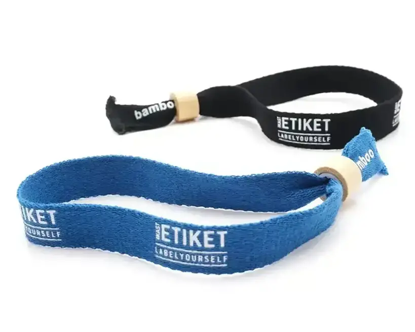Bærekraftig festivalarmbånd laget av bambus