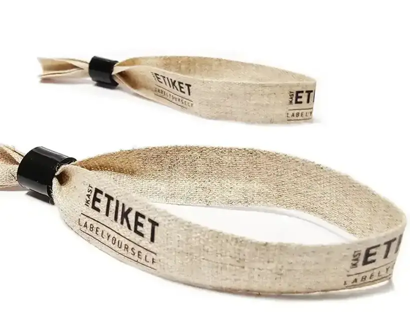 Festivalarmbånd i lin