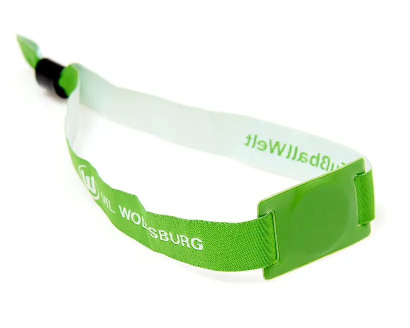 Festivalarmbånd med RFID og myk PVC-plate