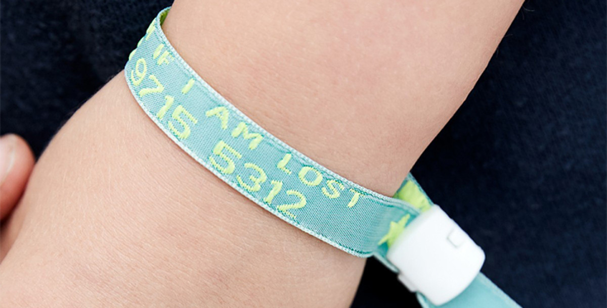 ID-armbånd for barn
