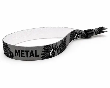 Festivalarmbånd til rockefestival