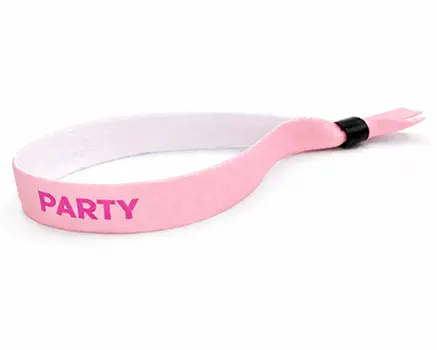 Rosa festivalarmbånd