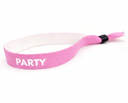 Lys lilla festivalarmbånd