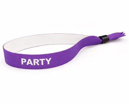 Purpur festivalarmbånd