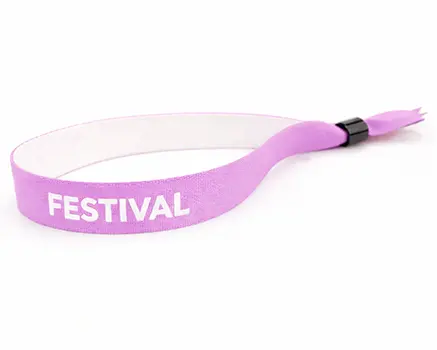 Rosa festivalarmbånd