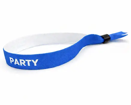 Marineblå festivalarmbånd