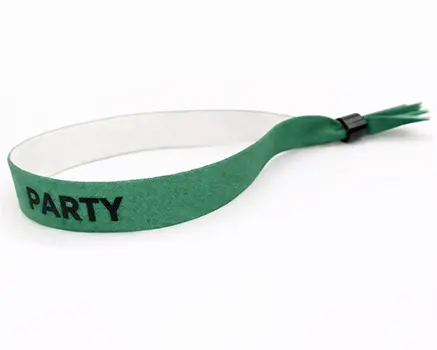 Mosegrønne festivalarmbånd