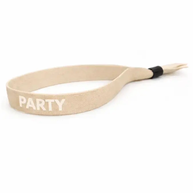 Beige festivalarmbånd